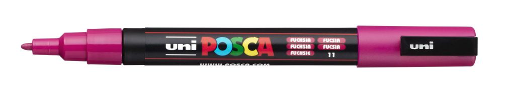 Marker Uni pc-3m Posca fuksija