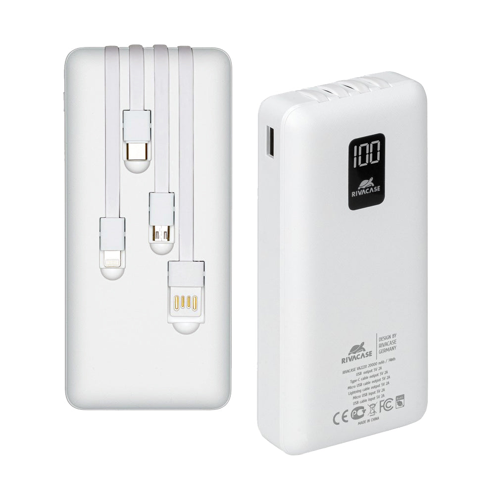 Prijenosna baterija RivaPower VA2220 (20000 mAh) White EU portable battery,