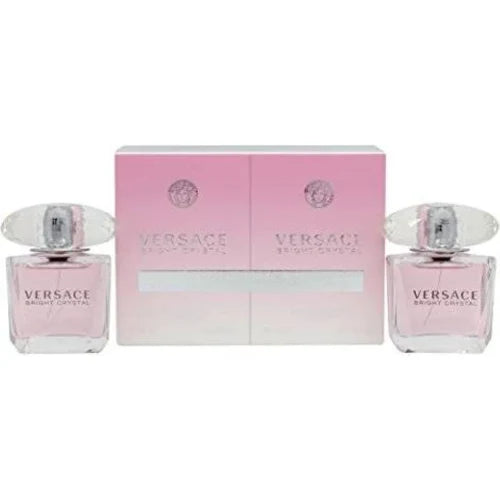VERSACE BRIGHT CRYSTAL DUO EDT SPRAY 30ML x 2