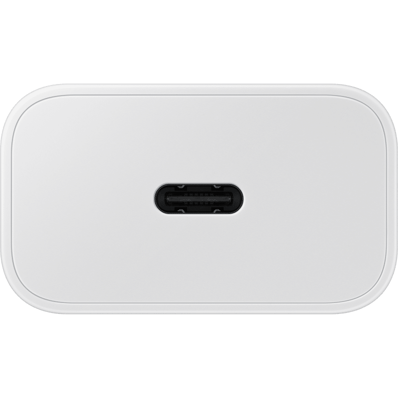 Zidni punjač Samsung 25 W 3 A 1 x USB-C s USB-C kabelom bijeli EP-T2510XWEGEU