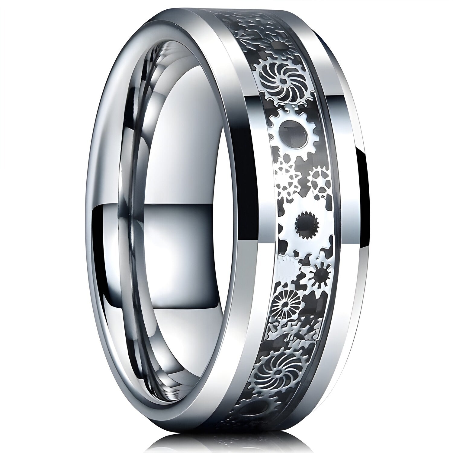 Prsten Wheels - Srebrna/67mm KP32392