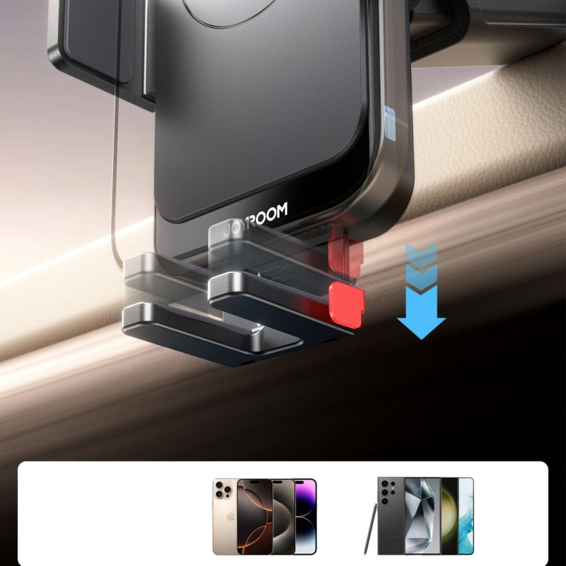 Brezžični avtopolnilec Joyroom JR-ZS241S 15 W črn