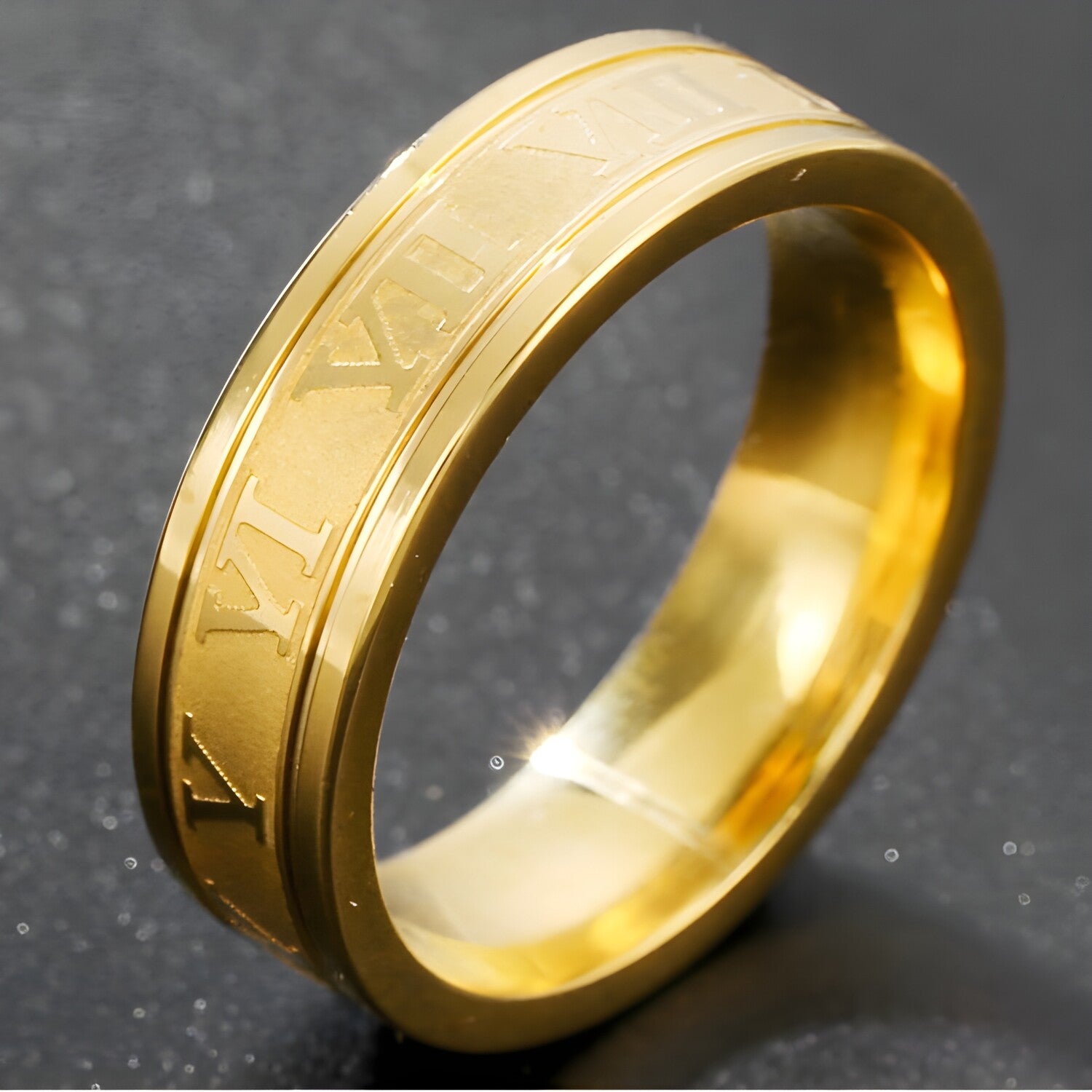 Prsten XA-17068 - Zlatna / 49mm KP17068
