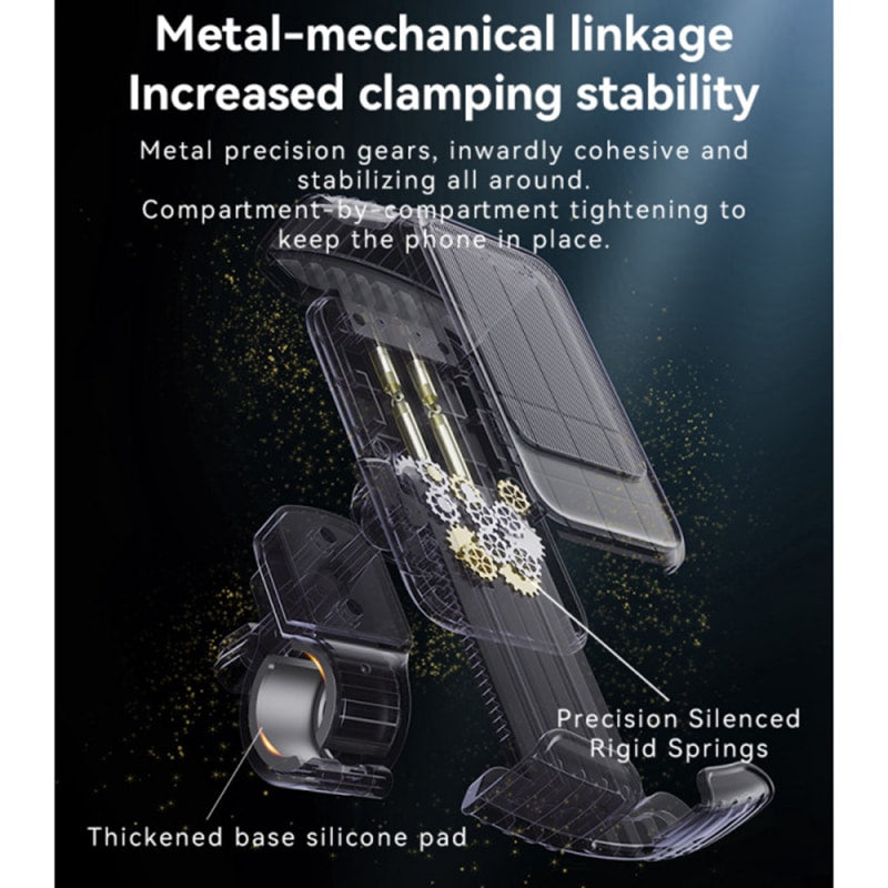 Držač za motocikl Yesido C249 za mobitele od 4.8"- 6.8" inča crni