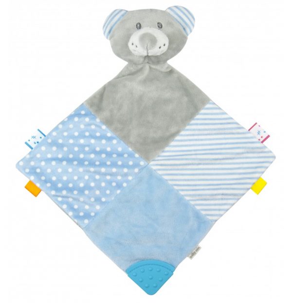 Tješilica medo grey&blue