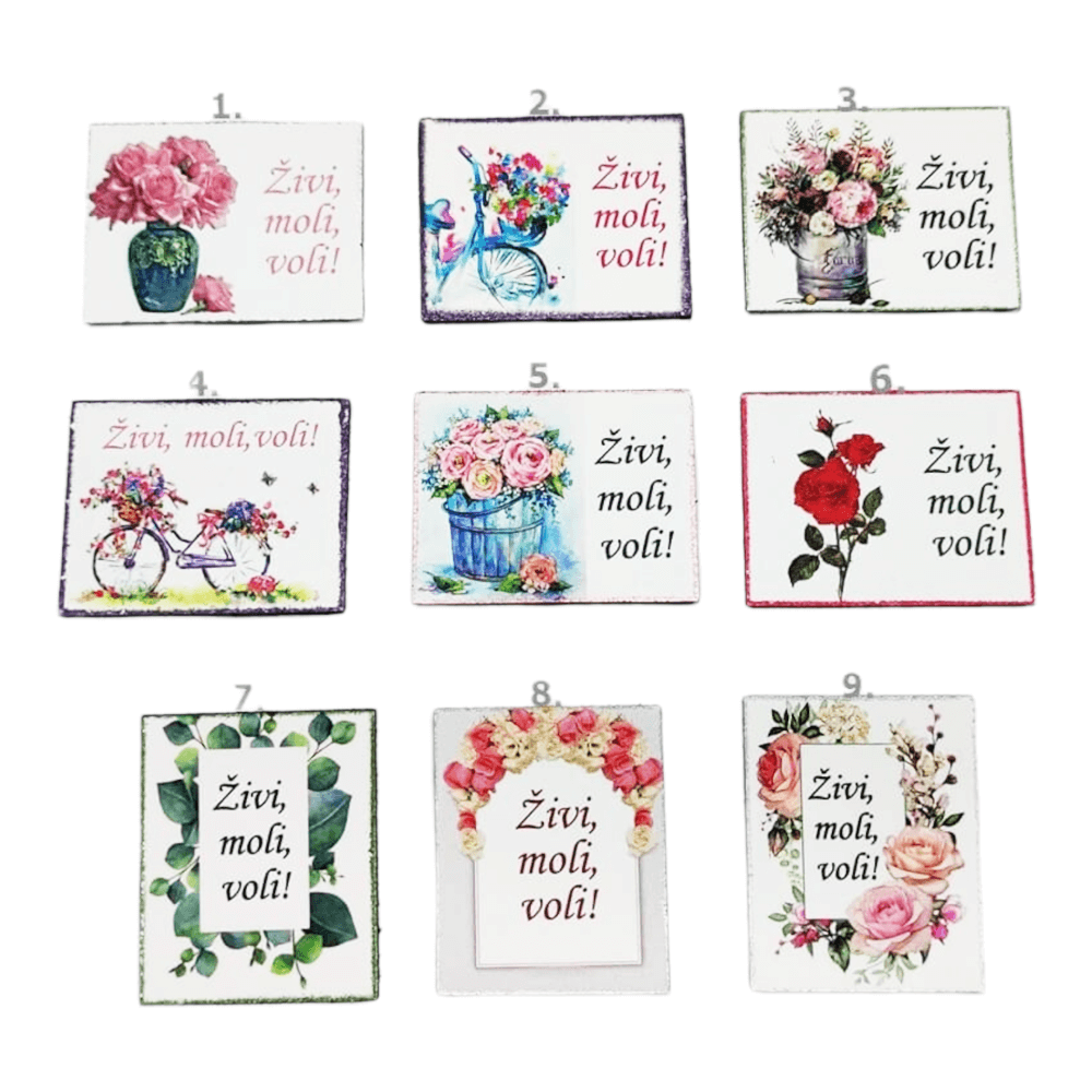Živi, moli, ljubi Š12442 Magnet
