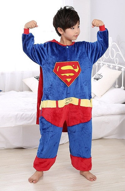 Dječji plišani kombinezon sa likom super junaka po izboru - Superman, Spiderman